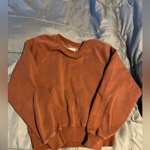 Brown crewneck